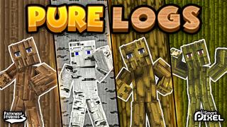 Thumbnail of the Minecraft Bedrock Marketplace product Pure Logs created by Pathway Studios.