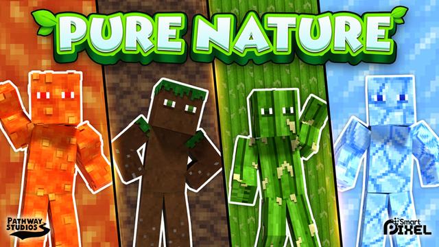 Thumbnail of the Minecraft Bedrock Marketplace product Pure Nature created by Pathway Studios.