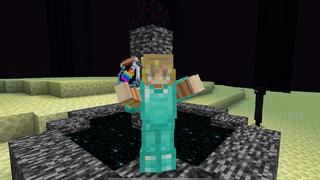 Screenshot of the Minecraft Bedrock Marketplace product Rainbow Hearts created by Pathway Studios.