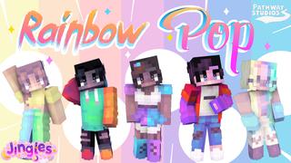 Thumbnail of the Minecraft Bedrock Marketplace product Rainbow Pop created by Pathway Studios.