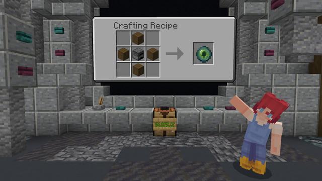 Screenshot of the Minecraft Bedrock Marketplace product Randomized Crafting created by Pathway Studios.