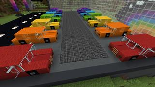 Screenshot of the Minecraft Bedrock Marketplace product RGB Paradise created by Pathway Studios.
