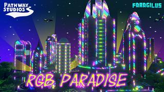 Thumbnail of the Minecraft Bedrock Marketplace product RGB Paradise created by Pathway Studios.
