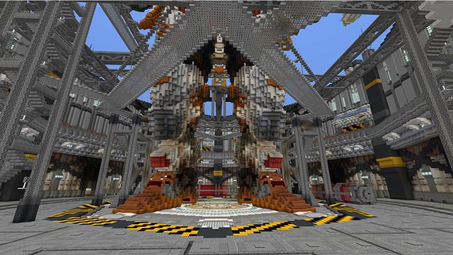 Screenshot of the Minecraft Bedrock Marketplace product Robots created by Pathway Studios.