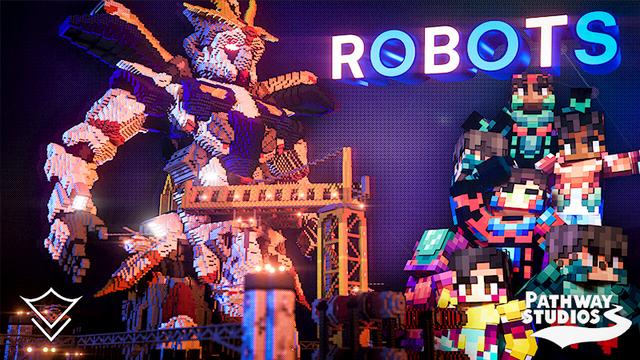 Thumbnail of the Minecraft Bedrock Marketplace product Robots created by Pathway Studios.