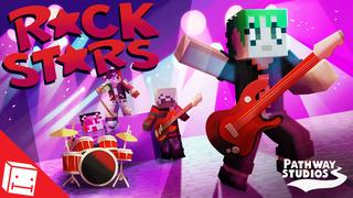 Thumbnail of the Minecraft Bedrock Marketplace product Rock Stars created by Pathway Studios.