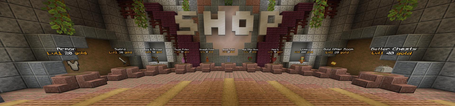 Panorama of the Minecraft Bedrock Marketplace product Rogue created by Pathway Studios.