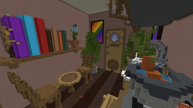 Screenshot of the Minecraft Bedrock Marketplace product Rooms of the Giant created by Pathway Studios.