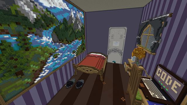 Screenshot of the Minecraft Bedrock Marketplace product Rooms of the Giant created by Pathway Studios.