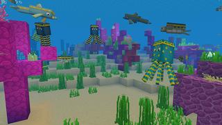 Screenshot of the Minecraft Bedrock Marketplace product Royal Delight - Soft Textures created by Pathway Studios.