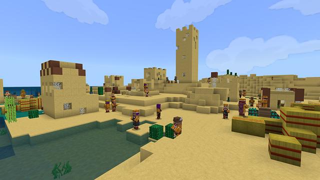 Screenshot of the Minecraft Bedrock Marketplace product Royal Delight - Soft Textures created by Pathway Studios.
