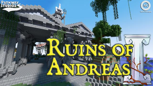 Thumbnail of the Minecraft Bedrock Marketplace product Ruins of Andreas created by Pathway Studios.