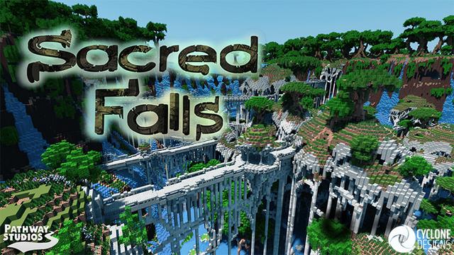Thumbnail of the Minecraft Bedrock Marketplace product Sacred Falls created by Pathway Studios.