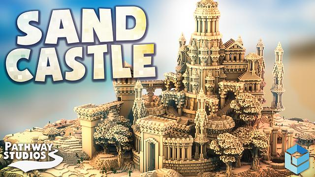 Thumbnail of the Minecraft Bedrock Marketplace product Sand Castle created by Pathway Studios.