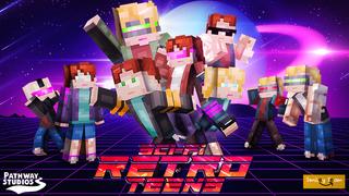 Thumbnail of the Minecraft Bedrock Marketplace product Sci-fi Retro Teens created by Pathway Studios.
