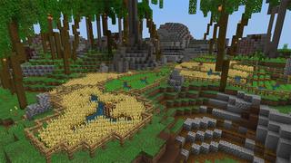 Screenshot of the Minecraft Bedrock Marketplace product Shark Reef created by Pathway Studios.