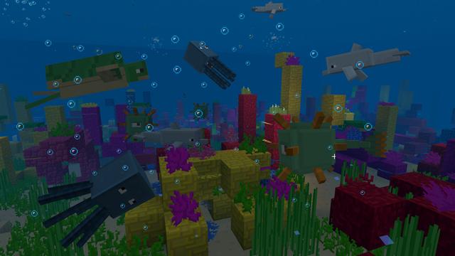 Screenshot of the Minecraft Bedrock Marketplace product Simply Bits created by Pathway Studios.