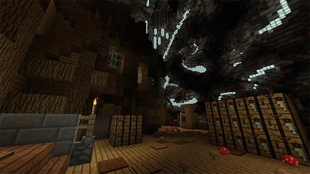 Screenshot of the Minecraft Bedrock Marketplace product Skull Island created by Pathway Studios.
