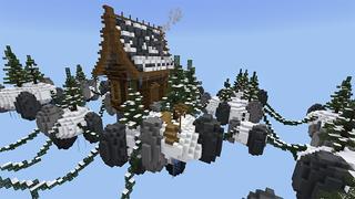 Screenshot of the Minecraft Bedrock Marketplace product Sky Mansion created by Pathway Studios.