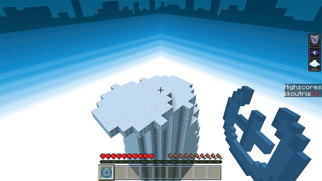 Screenshot of the Minecraft Bedrock Marketplace product Skyscrapers created by Pathway Studios.