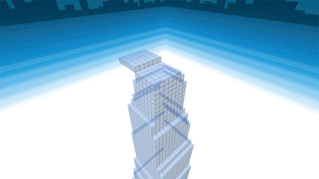 Screenshot of the Minecraft Bedrock Marketplace product Skyscrapers created by Pathway Studios.