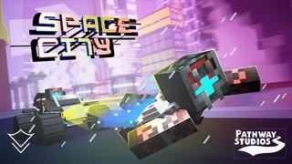 Thumbnail of the Minecraft Bedrock Marketplace product Space City created by Pathway Studios.