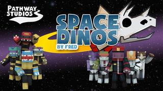 Thumbnail of the Minecraft Bedrock Marketplace product Space Dinos created by Pathway Studios.