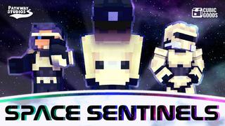 Thumbnail of the Minecraft Bedrock Marketplace product Space Sentinels created by Pathway Studios.