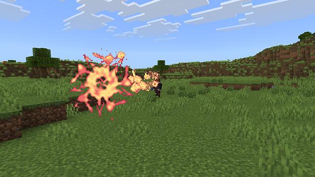 Screenshot of the Minecraft Bedrock Marketplace product SpellCaster Add-On created by Pathway Studios.