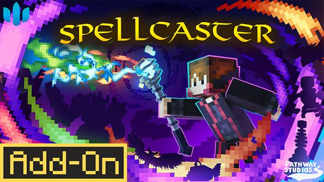 Thumbnail of the Minecraft Bedrock Marketplace product SpellCaster Add-On created by Pathway Studios.