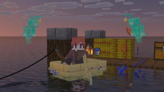 Screenshot of the Minecraft Bedrock Marketplace product Spirit Companions Add-On created by Pathway Studios.