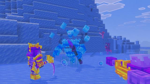 Screenshot of the Minecraft Bedrock Marketplace product Spirit Companions Add-On created by Pathway Studios.