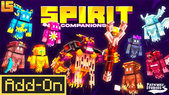 Thumbnail of the Minecraft Bedrock Marketplace product Spirit Companions Add-On created by Pathway Studios.
