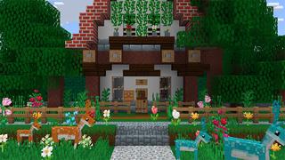 Screenshot of the Minecraft Bedrock Marketplace product Spirited Blocks Texture Pack created by Pathway Studios.