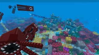 Screenshot of the Minecraft Bedrock Marketplace product Spirited Blocks Texture Pack created by Pathway Studios.