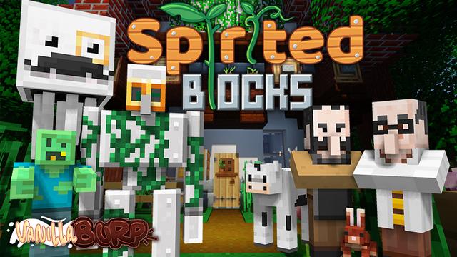 Thumbnail of the Minecraft Bedrock Marketplace product Spirited Blocks Texture Pack created by Pathway Studios.