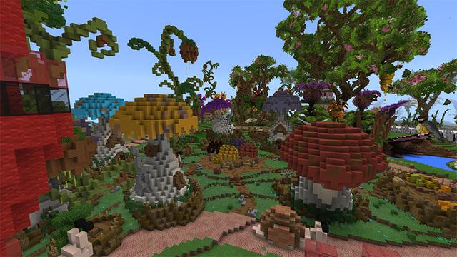 Screenshot of the Minecraft Bedrock Marketplace product Spring Essence created by Pathway Studios.