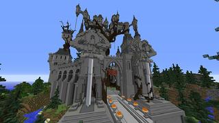 Screenshot of the Minecraft Bedrock Marketplace product Start Castle created by Pathway Studios.