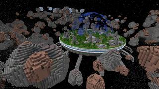 Screenshot of the Minecraft Bedrock Marketplace product Station Octopus-X8 created by Pathway Studios.