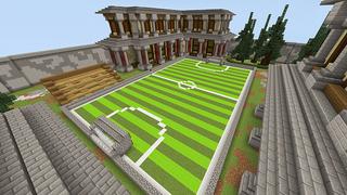 Screenshot of the Minecraft Bedrock Marketplace product Street Soccer created by Pathway Studios.