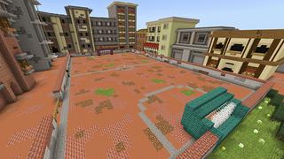 Screenshot of the Minecraft Bedrock Marketplace product Street Soccer created by Pathway Studios.