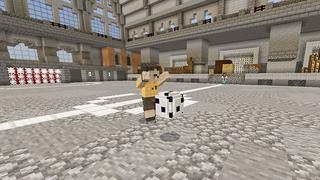 Screenshot of the Minecraft Bedrock Marketplace product Street Soccer created by Pathway Studios.