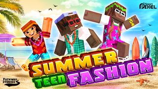 Thumbnail of the Minecraft Bedrock Marketplace product Summer Teen Fashion created by Pathway Studios.