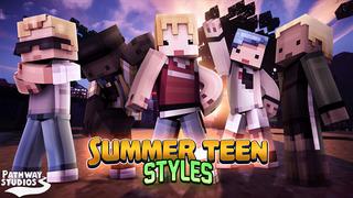 Thumbnail of the Minecraft Bedrock Marketplace product Summer Teen Styles created by Pathway Studios.