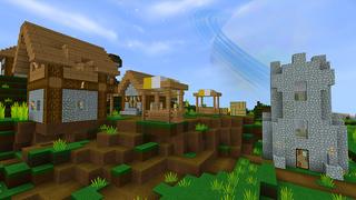 Screenshot of the Minecraft Bedrock Marketplace product Super Heroes Texture Pack created by Pathway Studios.