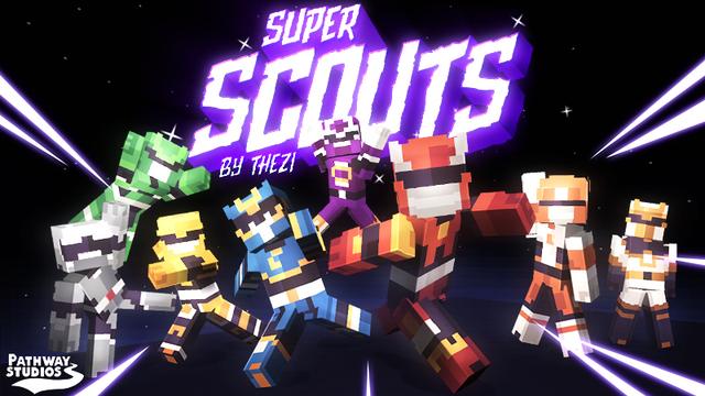 Thumbnail of the Minecraft Bedrock Marketplace product Super Scouts created by Pathway Studios.