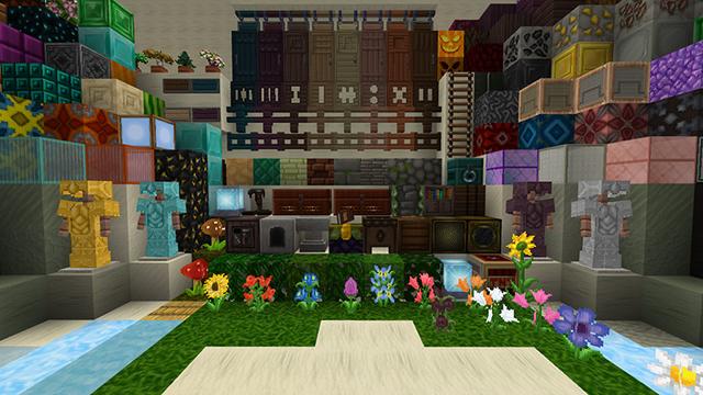 Screenshot of the Minecraft Bedrock Marketplace product Supreme HD Textures created by Pathway Studios.