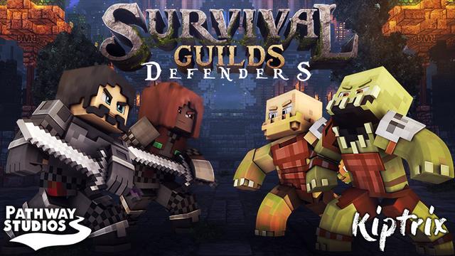 Thumbnail of the Minecraft Bedrock Marketplace product Survival Guilds: Defenders created by Pathway Studios.