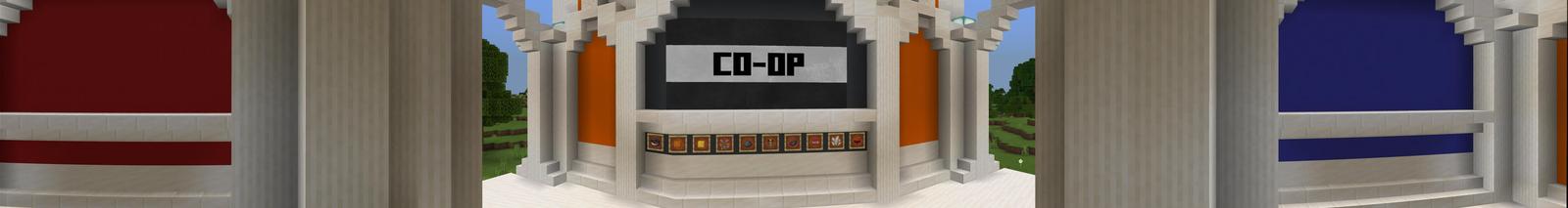 Panorama of the Minecraft Bedrock Marketplace product Survival Scavenger Hunt created by Pathway Studios.