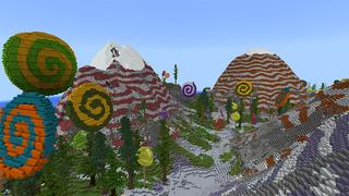 Screenshot of the Minecraft Bedrock Marketplace product Sweet Candy created by Pathway Studios.